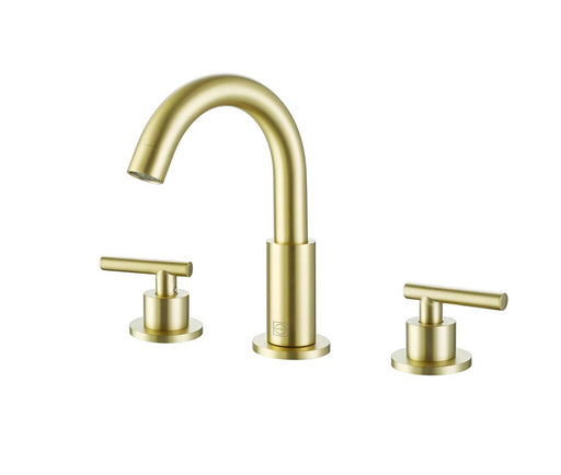 Elegant Lighting - FAV-1009BGD - Double Handle Bathroom Faucet - Leah - Brushed Gold