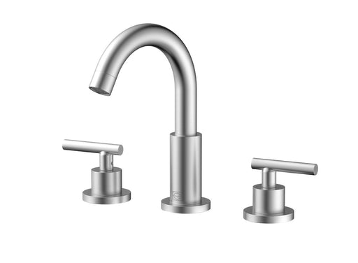 Elegant Lighting - FAV-1009BNK - Double Handle Bathroom Faucet - Leah - Brushed Nickel