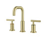 Elegant Lighting - FAV-1010BGD - Double Handle Bathroom Faucet - Tobias - Brushed Gold