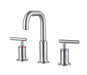 Elegant Lighting - FAV-1010BNK - Double Handle Bathroom Faucet - Tobias - Brushed Nickel