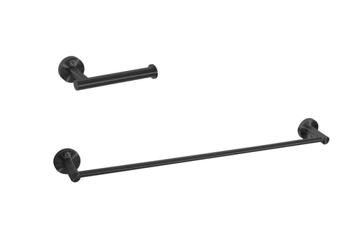 Elegant Lighting - HWB-11S2MBK - 2-Piece Bathroom Hardware Set - Alma - Matte Black