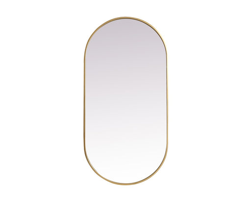 Elegant Lighting - MR2A2448BRS - Mirror - Asha - Brass