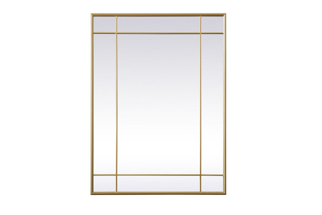 Elegant Lighting - MR3A3040BRA - Mirror - Viola - Brass