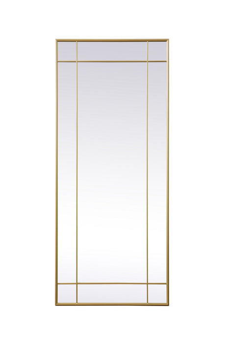 Elegant Lighting - MR3FL3070BRA - Mirror - Viola - Brass