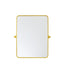 Elegant Lighting - MR6A2432GD - Mirror - Everly - gold
