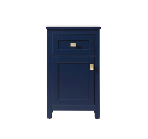 Elegant Lighting - SC011830BL - Bathroom Storage Freestanding Cabinet - Adian - Blue