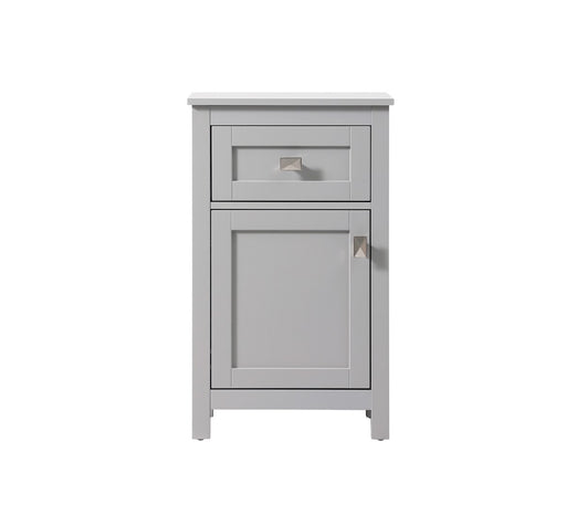 Elegant Lighting - SC011830GR - Bathroom Storage Freestanding Cabinet - Adian - Grey