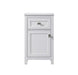 Elegant Lighting - SC011830WH - Bathroom Storage Freestanding Cabinet - Adian - White