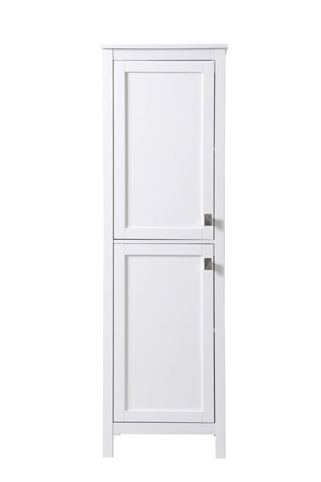 Elegant Lighting - SC012065WH - Bathroom Storage Freestanding Cabinet - Adian - White
