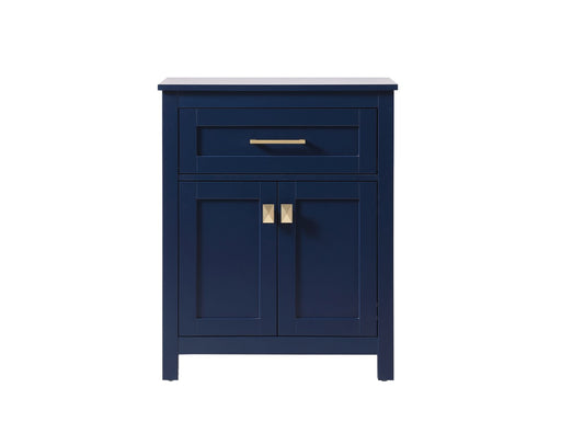 Elegant Lighting - SC012430BL - Bathroom Storage Freestanding Cabinet - Adian - Blue