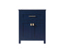 Elegant Lighting - SC012430BL - Bathroom Storage Freestanding Cabinet - Adian - Blue