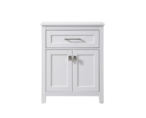 Elegant Lighting - SC012430WH - Bathroom Storage Freestanding Cabinet - Adian - White