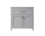 Elegant Lighting - SC013030GR - Bathroom Storage Freestanding Cabinet - Adian - Grey