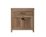 Elegant Lighting - SC013030NT - Bathroom Storage Freestanding Cabinet - Adian - Natural Oak