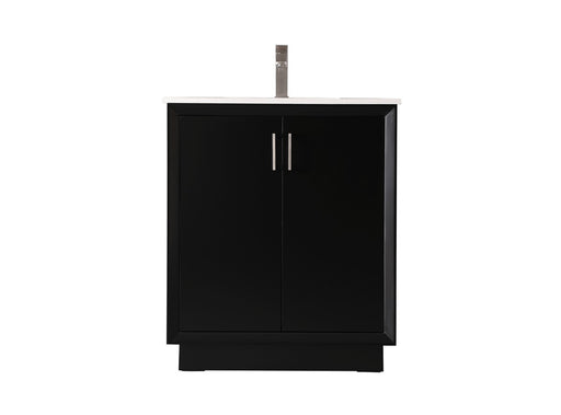 Elegant Lighting - VF19630BK - SIngle Bathroom Vanity - Hayes - Black