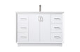 Elegant Lighting - VF19648WH - SIngle Bathroom Vanity - Hayes - White