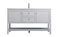 Elegant Lighting - VF22260GR - SIngle Bathroom Vanity - Heath - Grey