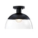 Designers Fountain - D308M-SF-MB - One Light Semi Flush Mount - Rey - Matte Black