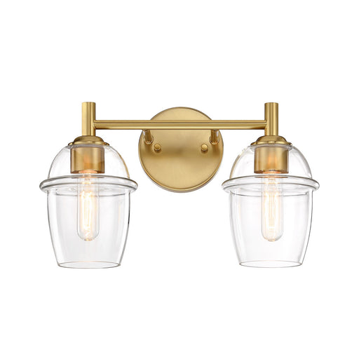 Designers Fountain - D310M-2B-BG - Two Light Vanity - Summer Jazz - Brushed Gold