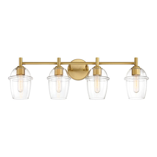 Designers Fountain - D310M-4B-BG - Four Light Vanity - Summer Jazz - Brushed Gold