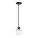 Designers Fountain - D310M-5P-MB - One Light Pendant - Summer Jazz - Matte Black