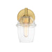 Designers Fountain - D310M-WS-BG - One Light Wall Sconce - Summer Jazz - Brushed Gold