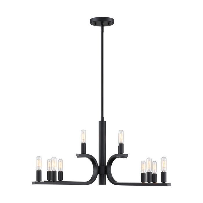 Designers Fountain - D314C-12CH-MB - 12 Light Chandelier - Skye - Matte Black