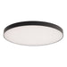 W.A.C. Lighting - FM-240512-9CS-BK - LED Flush Mount - Edgeless - Black