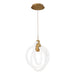 W.A.C. Lighting - PD-27413-30-AB - LED Mini Pendant - Knot - Aged Brass