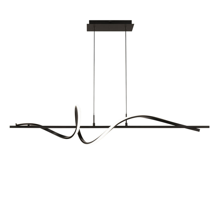 W.A.C. Lighting - PD-39443-30-BK - LED Linear Pendant - Corkscrew - Black