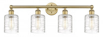 Innovations - 616-4W-BB-G1113 - Four Light Bath Vanity - Edison - Brushed Brass