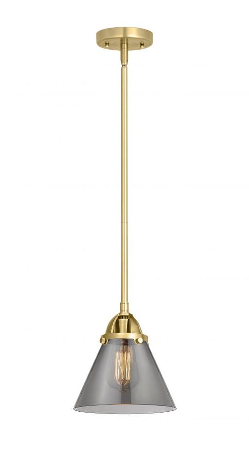 Innovations - 288-1S-SG-G43-LED - LED Mini Pendant - Nouveau 2 - Satin Gold