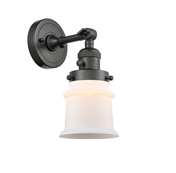 Innovations - 203SW-OB-G181S-LED - LED Wall Sconce - Franklin Restoration - Oil Rubbed Bronze