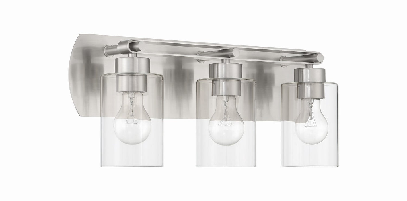 Craftmade - 17621BNK3 - Three Light Vanity - Hendrix - Brushed Polished Nickel