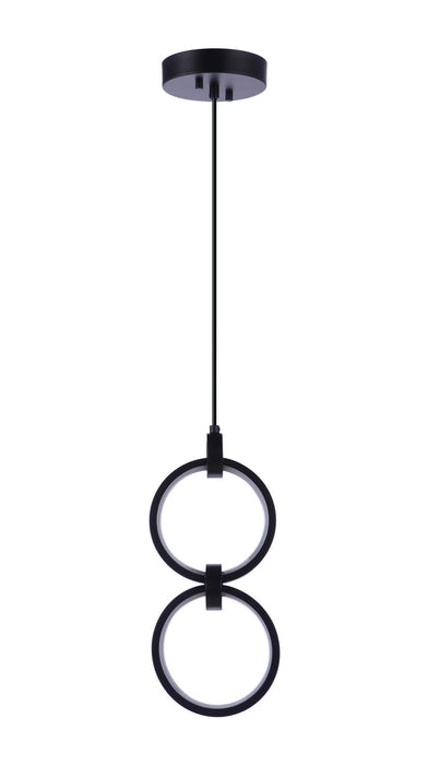 Craftmade - 59392-FB-LED - LED Pendant - Context - Flat Black