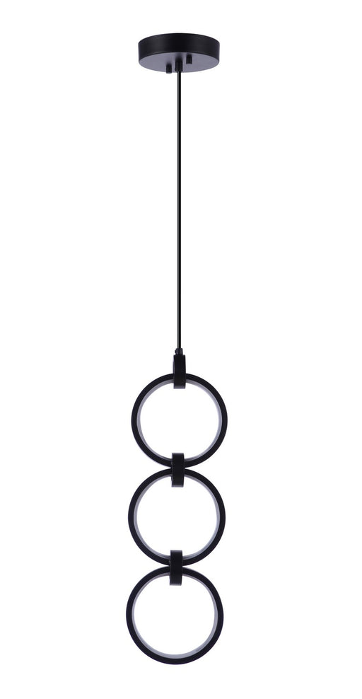 Craftmade - 59393-FB-LED - LED Pendant - Context - Flat Black