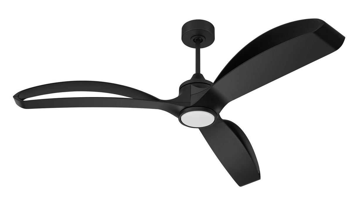 Craftmade - BDX60FB3-NWF - 60" Ceiling Fan - Bandeaux - Flat Black