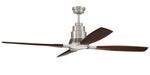 Craftmade - RIC60BNK4 - 60"Ceiling Fan - Ricasso - Brushed Polished Nickel