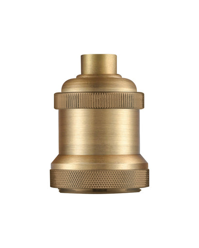 Ballston Socket Cover Brushed Brass