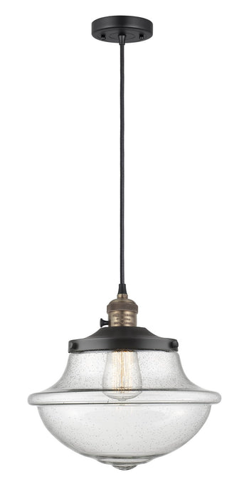 Innovations - 201CSW-BAB-G544 - One Light Mini Pendant - Franklin Restoration - Black Antique Brass