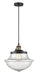 Innovations - 201CSW-BAB-G544 - One Light Mini Pendant - Franklin Restoration - Black Antique Brass