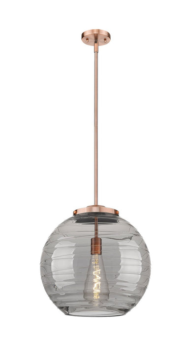 Innovations - 221-1S-AC-G1213-16SM-BB-95-LED - LED Pendant - Ballston - Antique Copper
