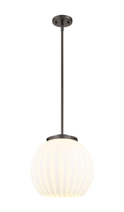 Innovations - 221-1S-OB-G1217-14WV - LED Pendant - Franklin Restoration - Oil Rubbed Bronze