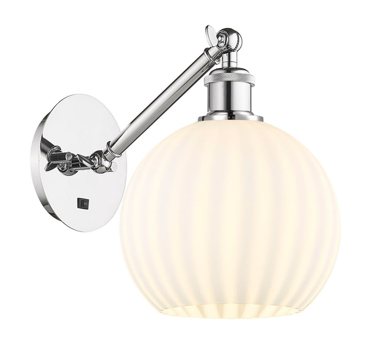 Innovations - 317-1W-PC-G1217-8WV - LED Wall Sconce - Ballston - Polished Chrome