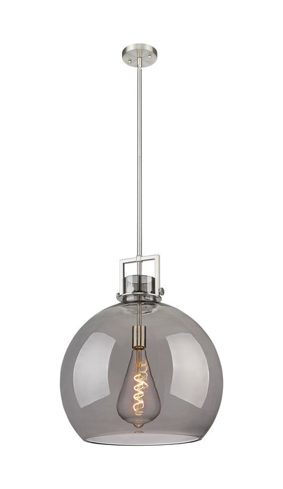 Innovations - 411-1SL-SN-G410-18SM - One Light Pendant - Downtown Urban - Satin Nickel