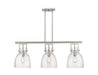 Innovations - 411-3I-SN-G412-10SDY - Three Light Island Pendant - Downtown Urban - Satin Nickel