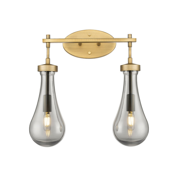 Innovations - 451-2W-BB-G451-5SM - LED Bath Vanity - Downtown Urban - Brushed Brass