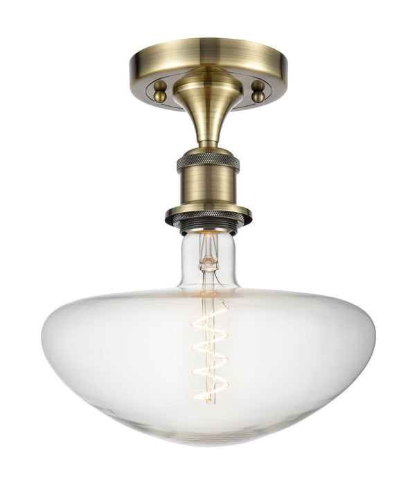 Innovations - 516-1C-AB-BB250LED - LED Semi-Flush Mount - Ballston - Antique Brass