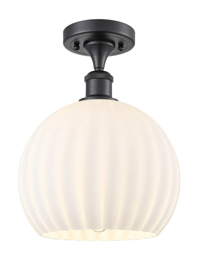 Ballston LED Semi-Flush Mount Matte Black