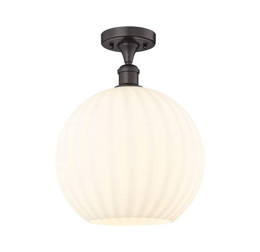 Ballston LED Semi-Flush Mount Oil Rubbed Bronze
